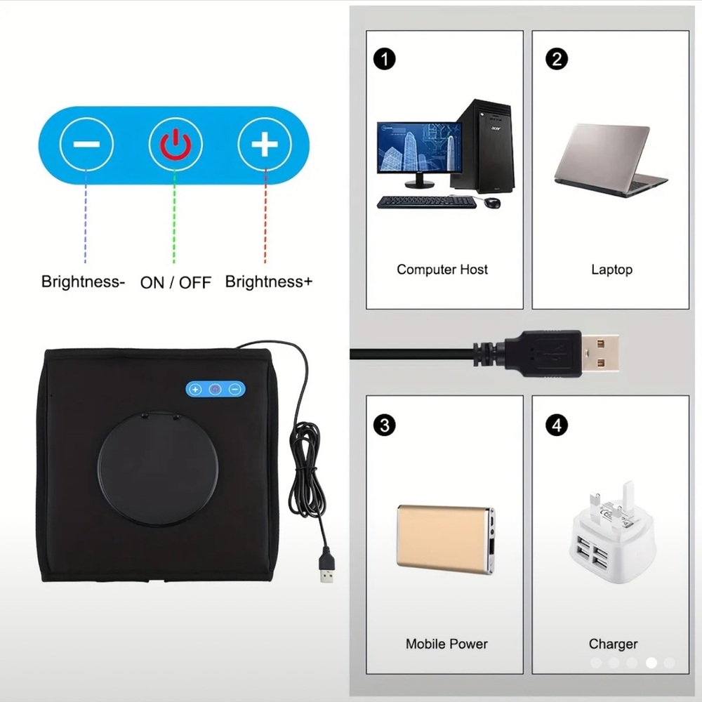 Photo Studio Light Box 9.8 inch with 12 Colors Backdrops - Picture 5 of 9